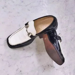 Gucci | Shoes | Gucci Horsebit Loafers Vintage 996 Twotone  display picture 3